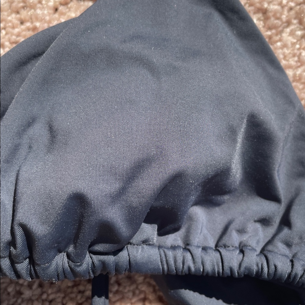 Joah Brown Dark Gray Bikini Set, **SMALL BOTTOM, LARGE TOP. - Picture 4 of 5
